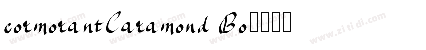 cormorantCaramond Bo字体转换